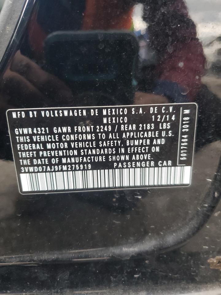 2015 VOLKSWAGEN JETTA