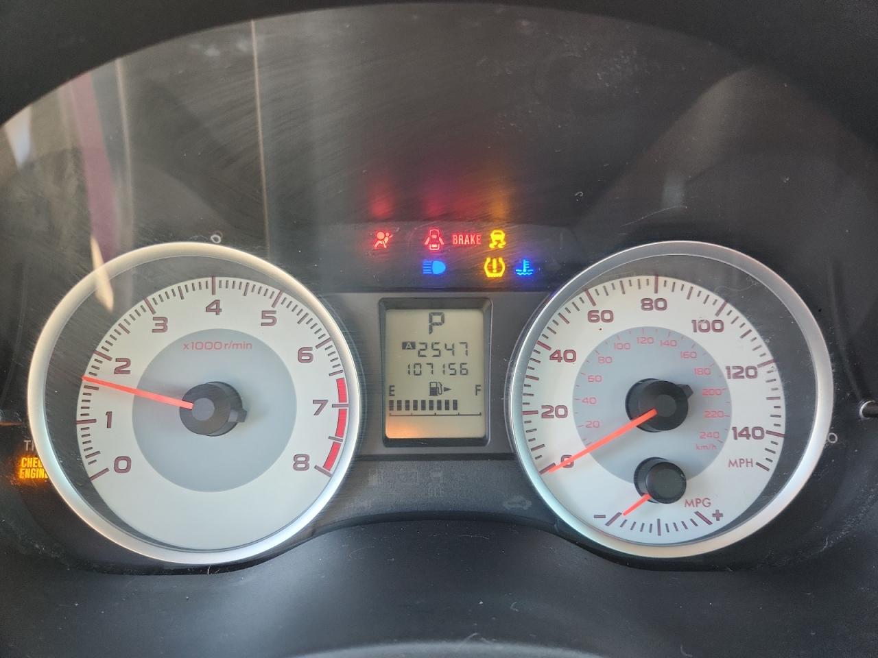 2012 SUBARU IMPREZA