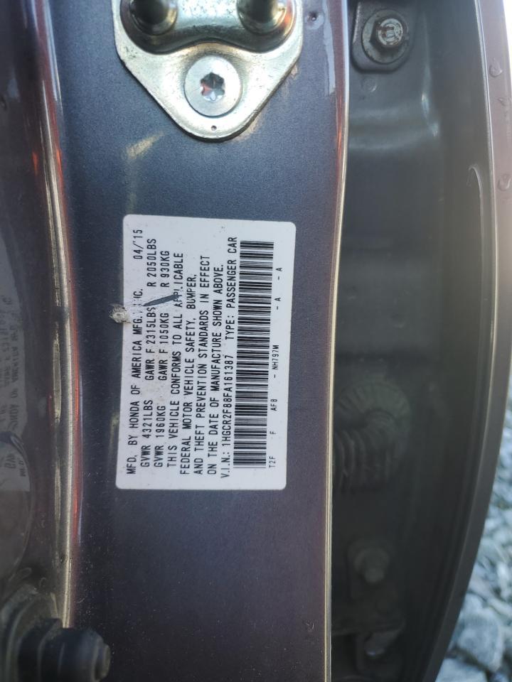 2015 HONDA ACCORD
