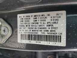 2012 HONDA ACCORD