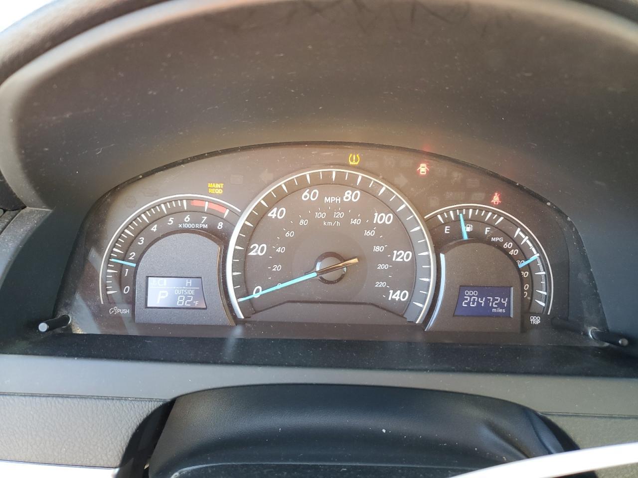 2012 TOYOTA CAMRY