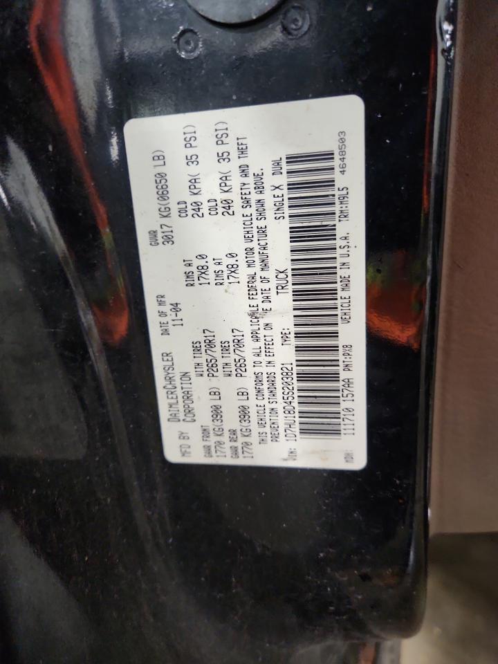 2005 DODGE RAM 1500