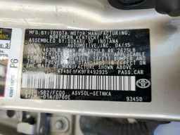 2015 TOYOTA CAMRY