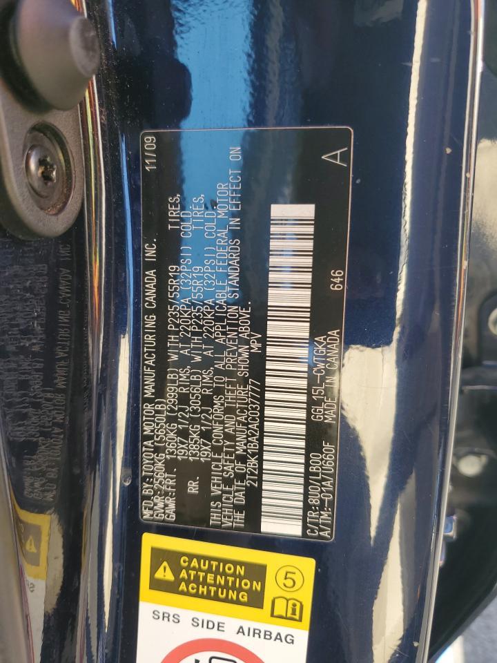 2010 LEXUS RX 350