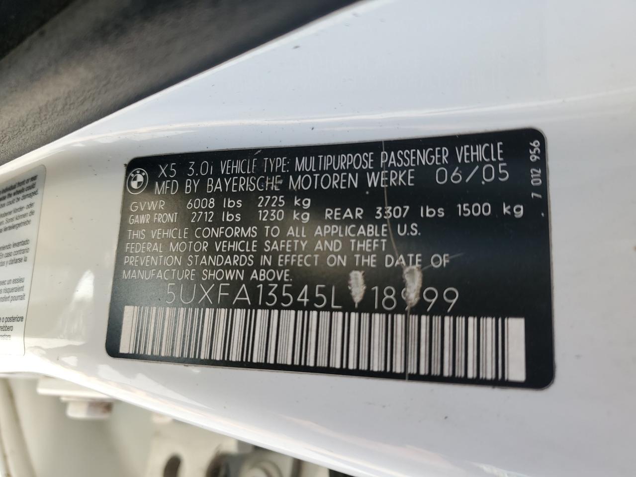 2005 BMW X5