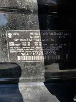 2014 BMW 3 SERIES