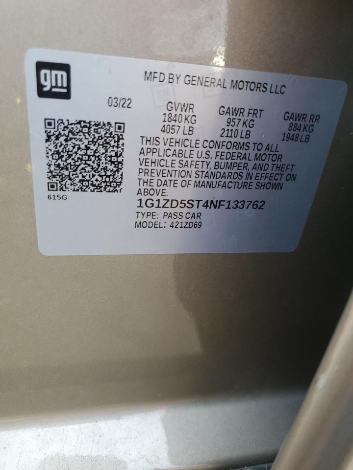2022 CHEVROLET MALIBU
