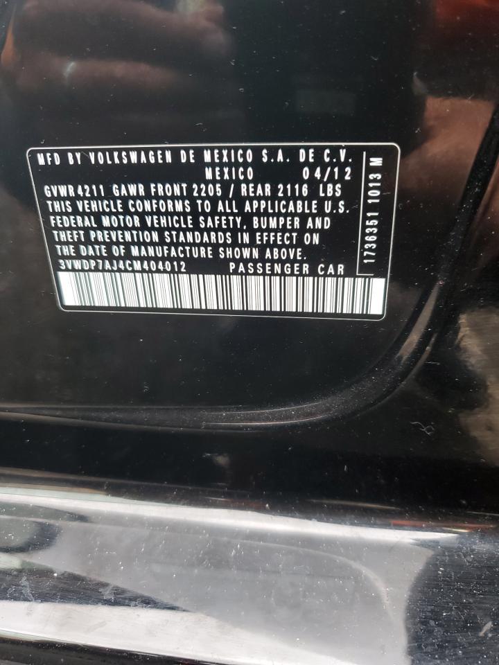 2012 VOLKSWAGEN JETTA
