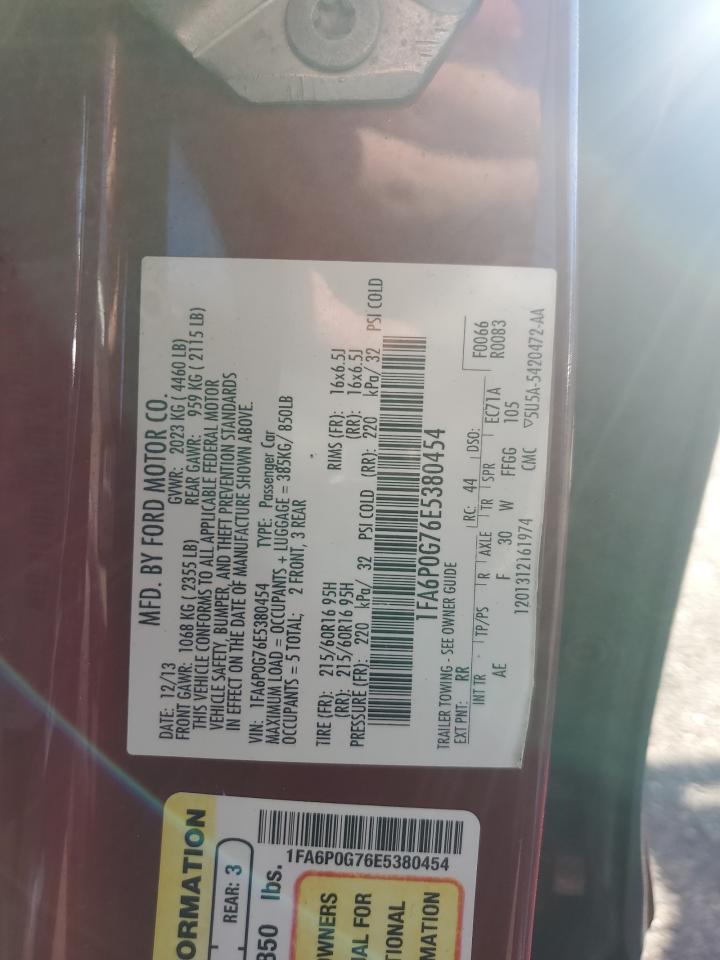 2014 FORD FUSION