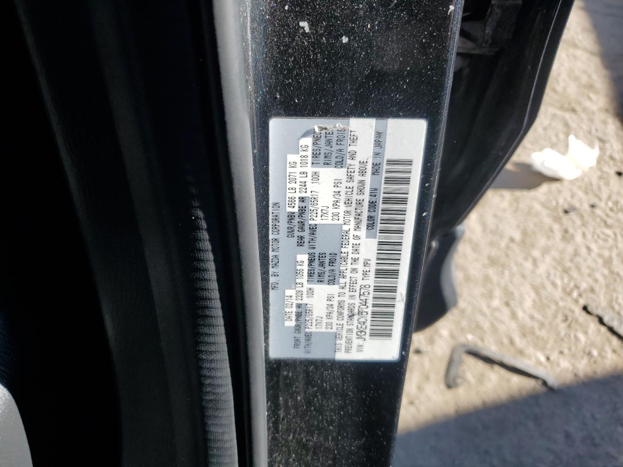 2015 MAZDA CX-5