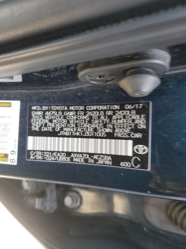 2018 TOYOTA CAMRY