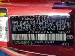2006 TOYOTA CAMRY