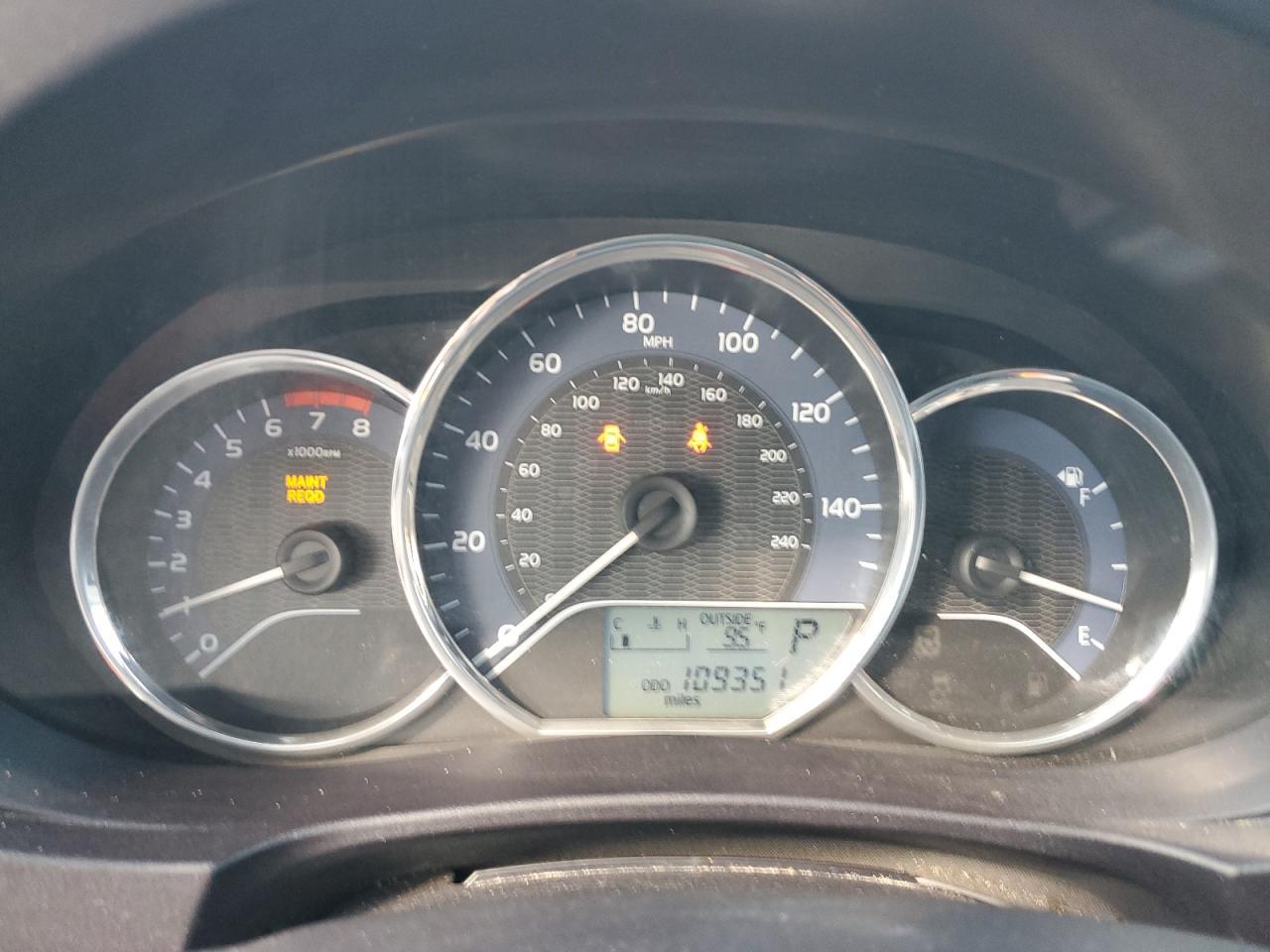 2016 TOYOTA COROLLA