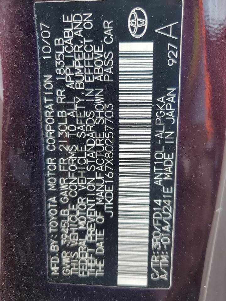 2008 TOYOTA SCION