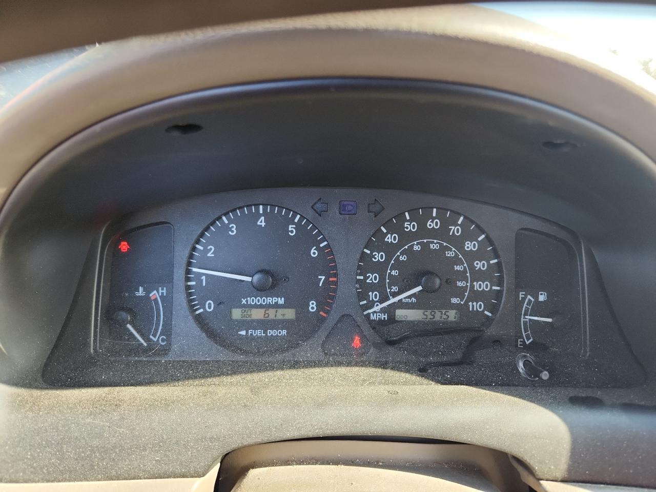 2001 TOYOTA COROLLA