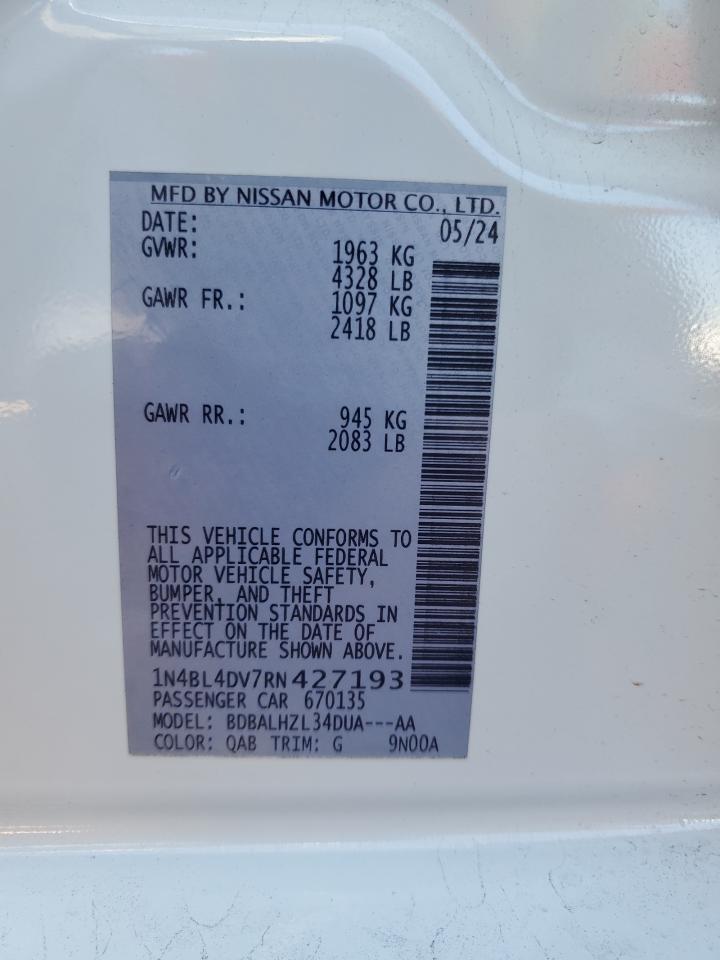 2024 NISSAN ALTIMA
