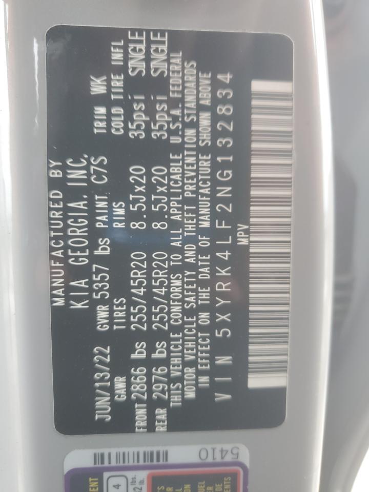 2022 KIA SORENTO