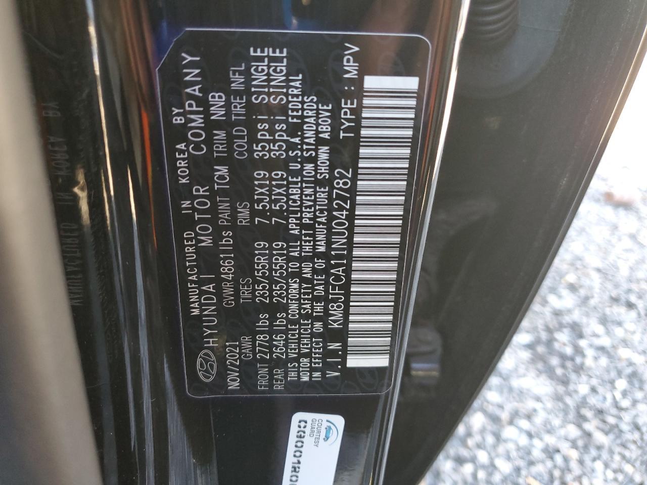 2022 HYUNDAI TUCSON
