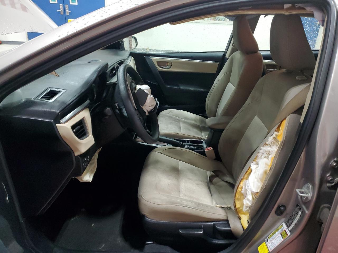 2016 TOYOTA COROLLA