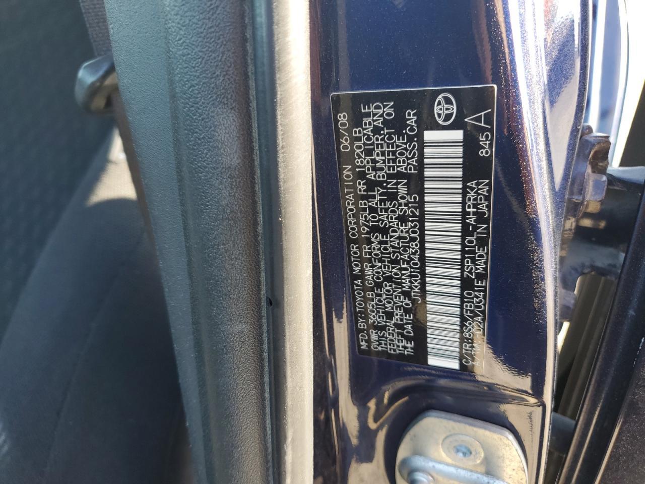 2008 TOYOTA SCION