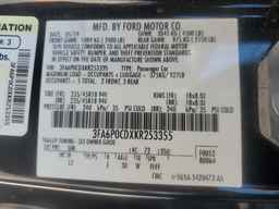 2019 FORD FUSION