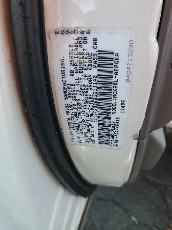 2002 TOYOTA Avalon