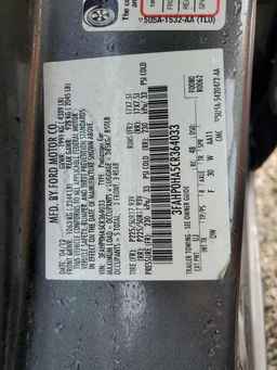 2012 FORD FUSION