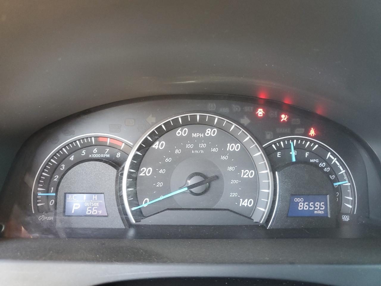 2012 TOYOTA CAMRY