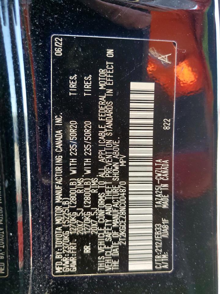 2022 LEXUS NX 350