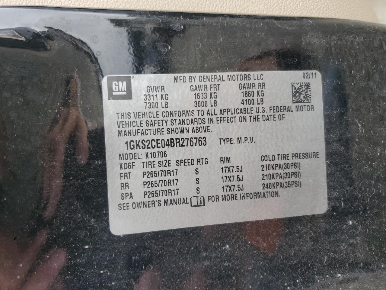 2011 GMC Yukon