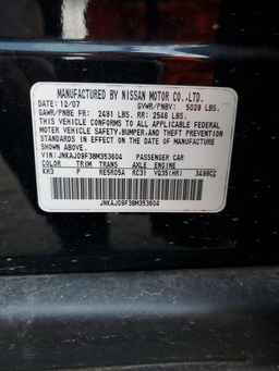 2008 INFINITI EX35