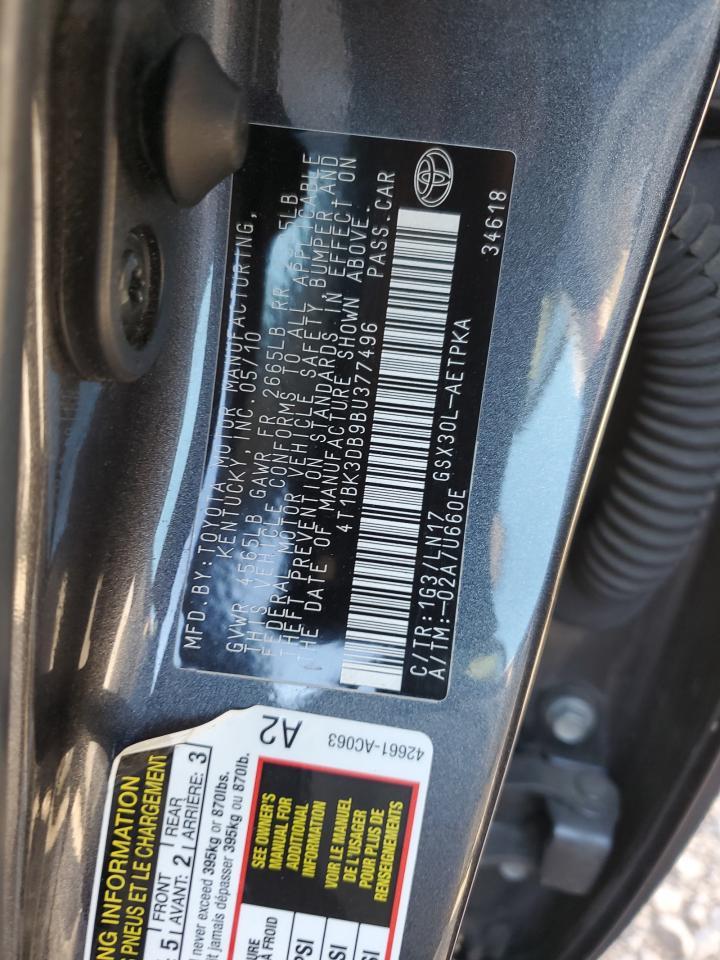 2011 TOYOTA Avalon