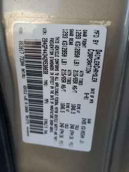 2002 DODGE GRAND CARAVAN
