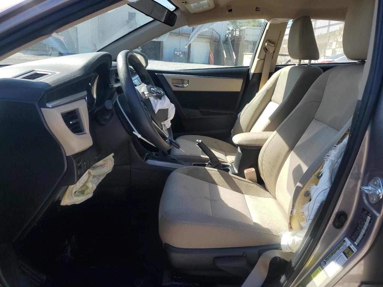 2015 TOYOTA COROLLA