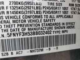 2011 HONDA PILOT