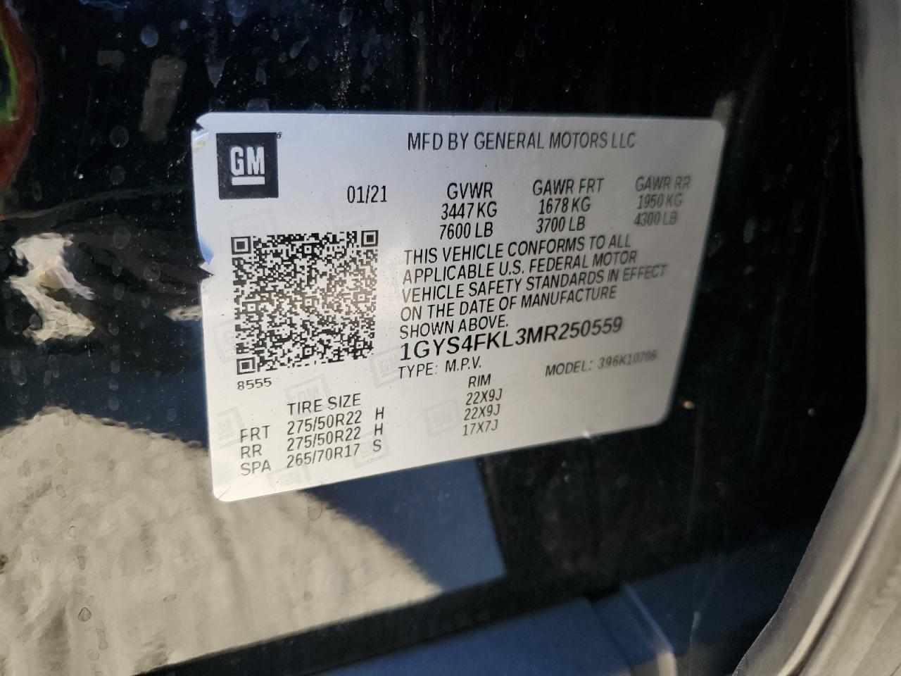 2021 CADILLAC ESCALADE