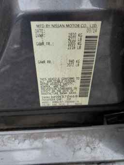 2014 NISSAN ALTIMA