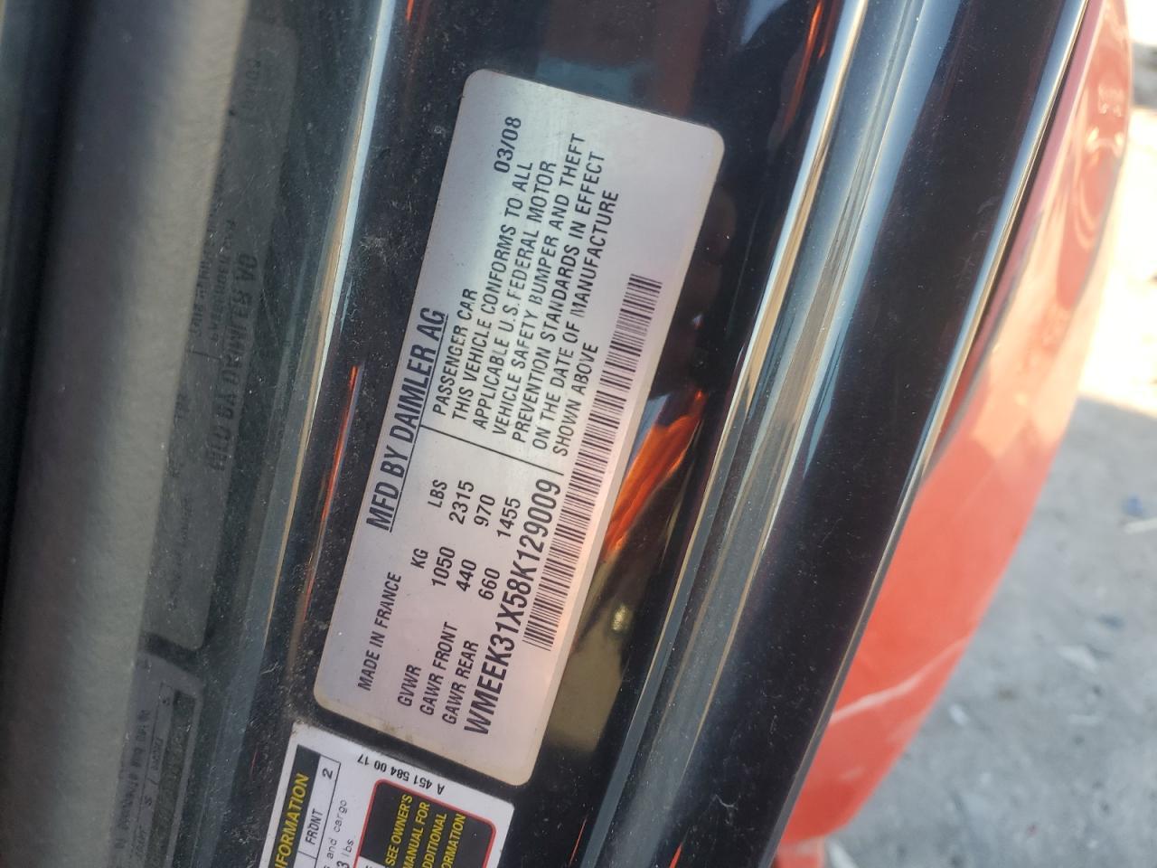 2008 SMART Fortwo