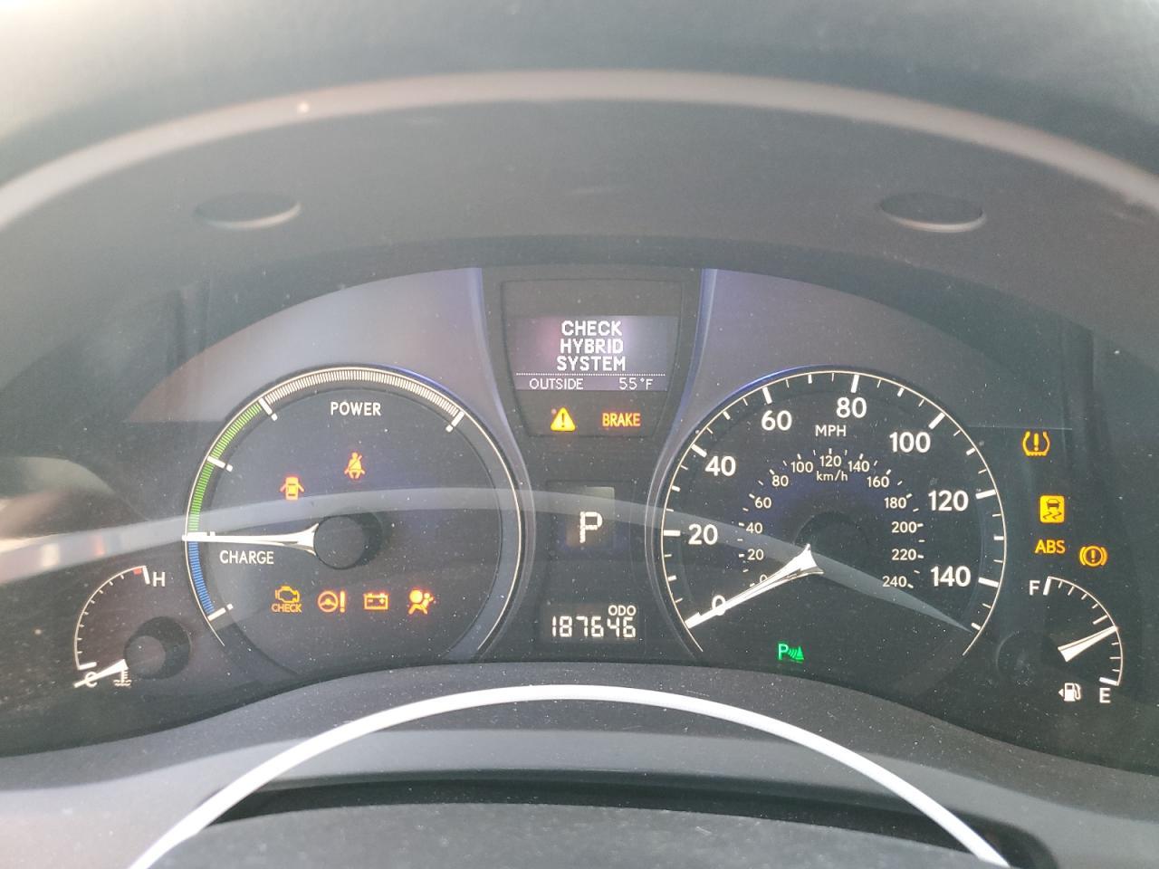 2010 LEXUS RX 450H