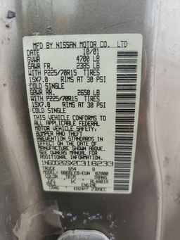 2002 NISSAN Frontier