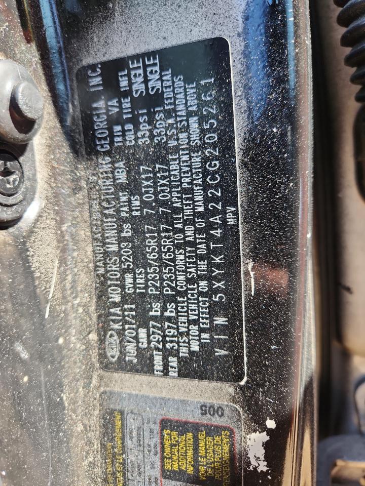 2011 KIA SORENTO