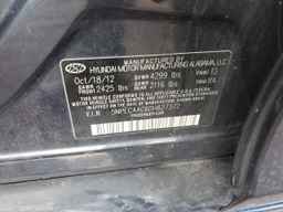 2013 HYUNDAI SONATA