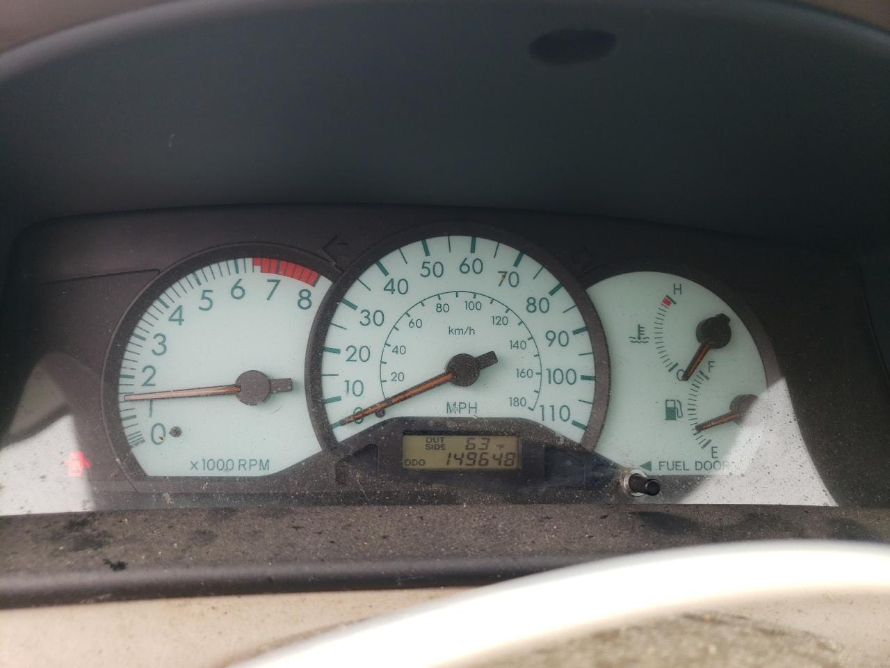 2004 TOYOTA COROLLA