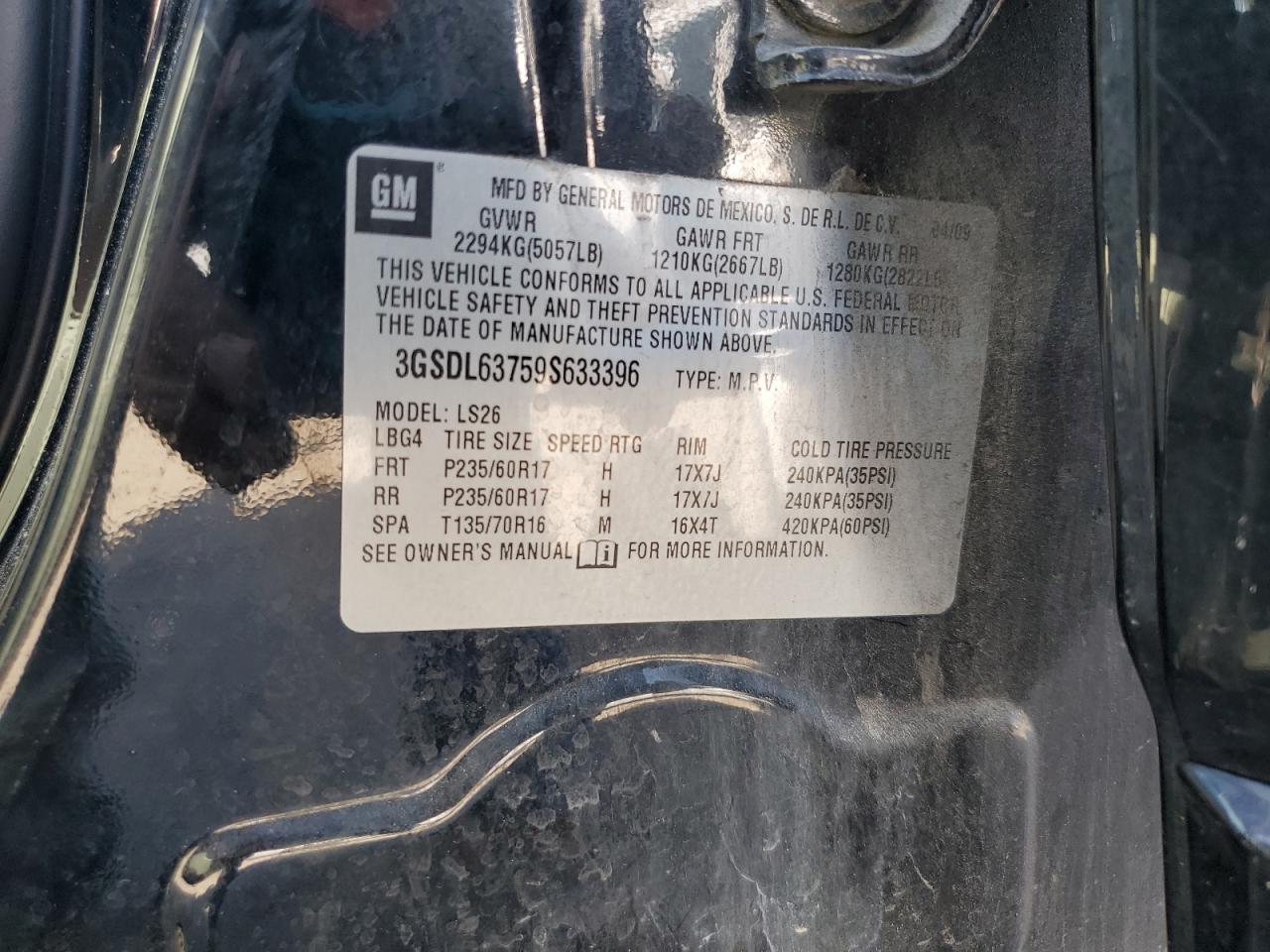 2009 SATURN Vue