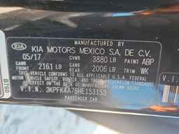 2017 KIA FORTE