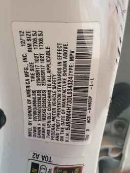 2013 HONDA CR-V