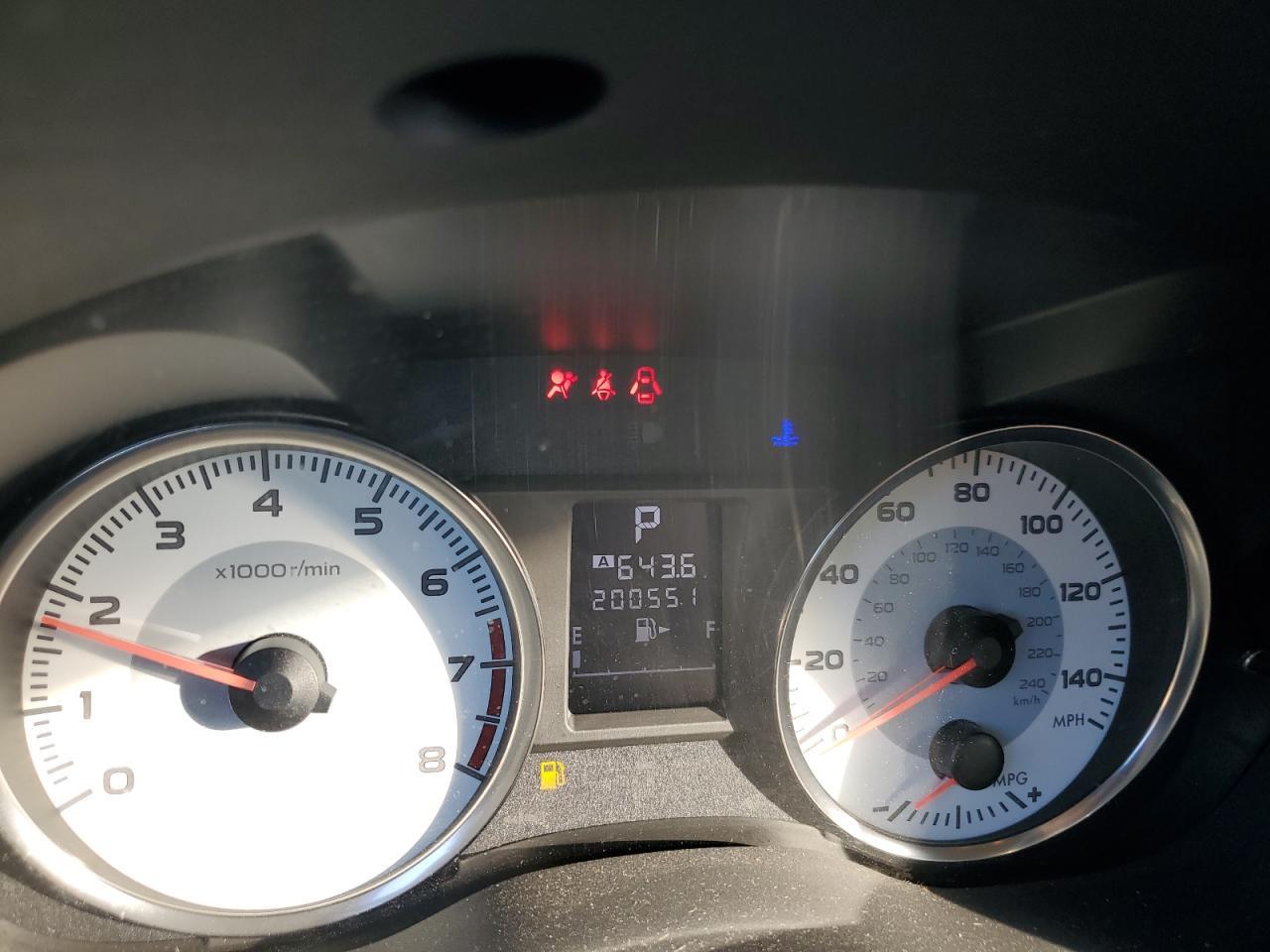 2012 SUBARU IMPREZA