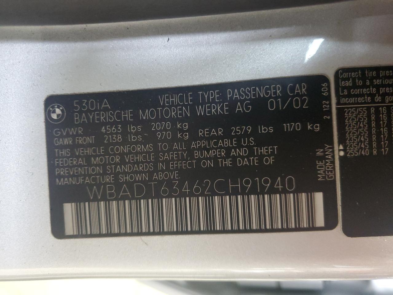 2002 BMW 5 series