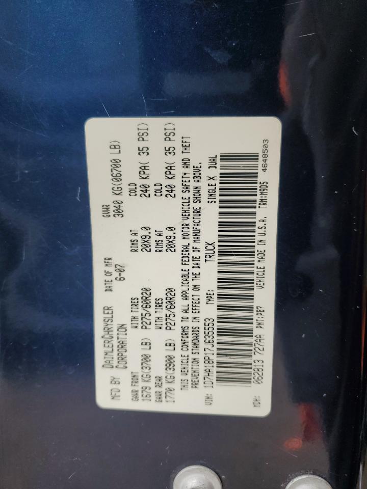 2007 DODGE RAM 1500