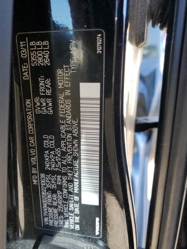 2011 VOLVO XC60